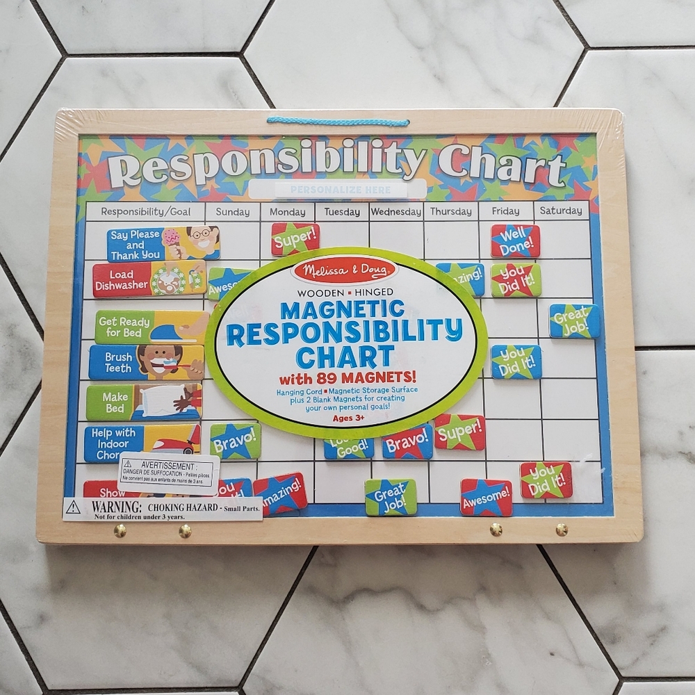 Melissa & Doug Magnetic Responsibility Chart (sealed)